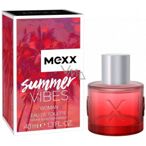 Mexx Summer Vibes Frau Eau de Toilette für Frauen 40 ml