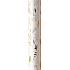 Zöwie Geschenkpapier 70 x 150 cm Christmas Luxury White Weihnachten weiß - goldene Sterne, Bäume, Mistelzweige