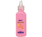 Amos Farben für Glas mit Konfetti 2. Pink 22 ml
