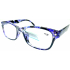 Berkeley Lesebrille +1 Kunststoff schwarz-lila 1 Stück MC2197