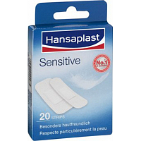 Hansaplast Sensitive Pflaster, 20 St.