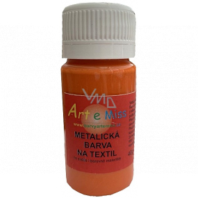 Art e Miss Metallic-Textilfarbe 64 Orange 40 g