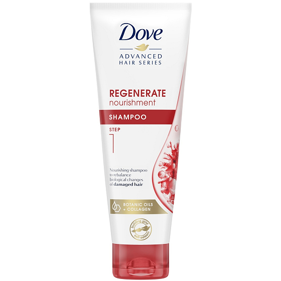 Dove Advanced Hair Series Regenerate Nourishment Shampoo für geschädigtes Haar 250 ml