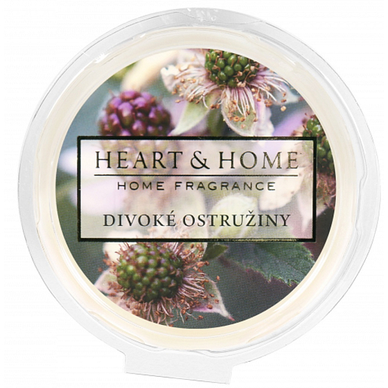 Heart & Home Wilde Brombeeren Soja natürlich duftendes Wachs 26 g