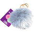 Albi Hairy Schlüsselanhänger Grau 11 cm