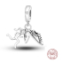 Sterling Silber 925 Athlete - Läufer, Turnschuhe, Herz mit Zirkonia und eingravierter Aufschrift: Run, 3in1 Anhänger am Armband Sport
