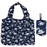 Albi Faltbare 2in1 Tasche/Rucksack - blau 45 × 65 cm