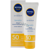 Nivea Sun UV Face Sensitive OF 50 Sonnenschutzmittel für empfindliche Haut 50 ml