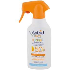 Astrid Sun OF50 Sonnenlotion mit Pumpe Familie 270 ml