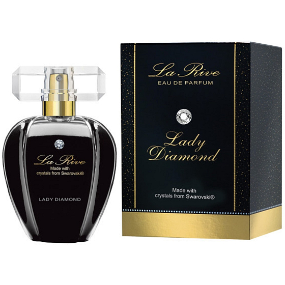 La Rive Swarovski Lady Diamond Eau de Parfum für Frauen 75 ml