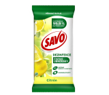 Savo Zitrone Desinfektionsmittel Reinigungstücher 30 Stück
