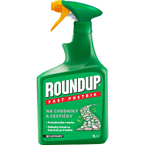 Roundup Fast Unkrautvernichter für Gehwege und Pfade, 1 l
