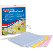 Vektex Universal Schnelltuch 38 x 38 cm 5 Stück, verschiedene Farben