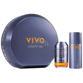 Cerruti Vivo Parfümwasser 60 ml + Deodorantspray 150 ml, Geschenkset für Männer Cerruti Vivo Parfümwasser 60 ml + Deodorantspray 150 ml, Geschenkset für Männer