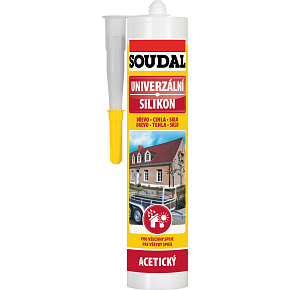 Soudal universeller Silikon, schwarz, 280 ml