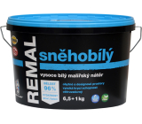 REMAL Schneeweiß hochweiß Farbe für Wände, 6,5+1 kg