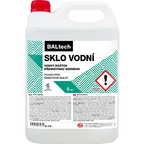 BALTECH Wasserglas, für die Mischungen von feuerfestem Klebemörtel, 5 l