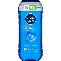 Nivea Men Fresh Ocean 3 in 1 Duschgel 250ml