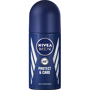 Nivea Men Protect & Care Kuličkový antiperspirant, 50 ml
