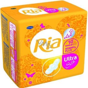 Ria Ultra Silk Normal Plus Deo Damenbinden 10 Stück