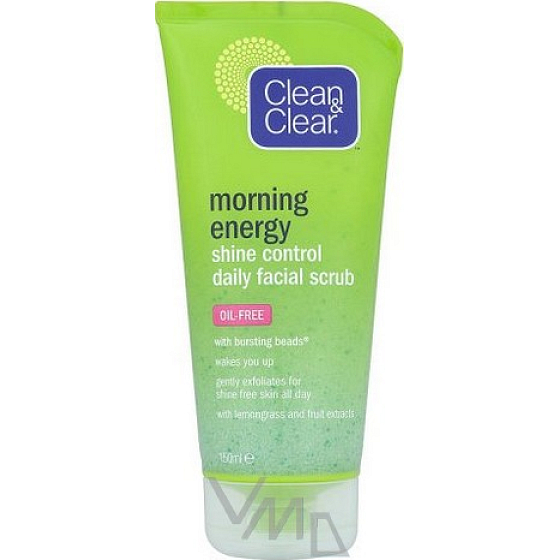 Clean & Clear Morning Energy Shine Control mattierendes Peeling 150 ml