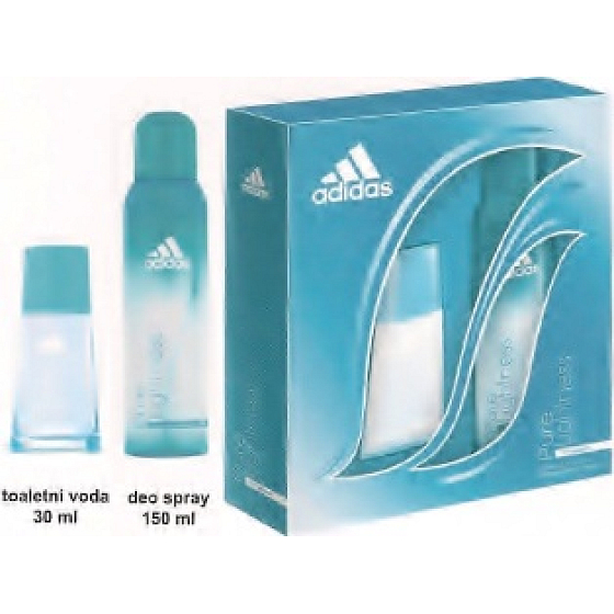 Adidas Pure Lightness Eau de Toilette 30 ml + Deospray 150 ml, Geschenkset