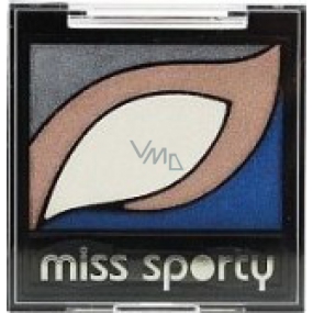 Miss Sports Katze mit Augenpalette Lidschatten 001 Denim Storm 3,5 g