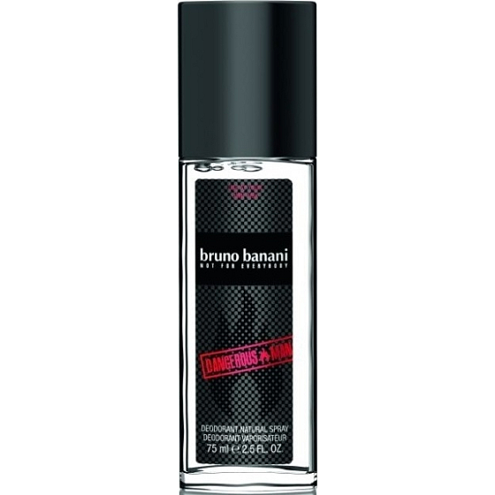 Bruno Banani Gefährlich parfümiertes Deodorantglas für Männer 75 ml