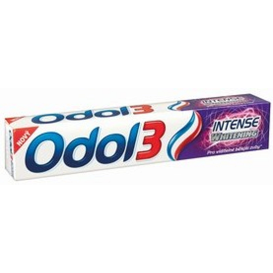 Odol 3 Intense Whitening Zahnpasta mit einer Bleaching-Wirkung von 75 ml