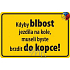 Nekupto Humorous Sign Wenn Mist Fahrrad fährt 15x10 cm 1 Stück