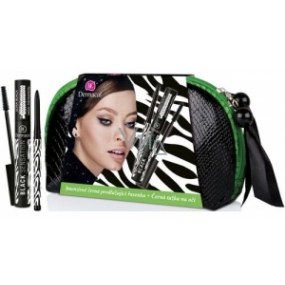 Dermacol Black Sensation Mascara 12,5 ml + Augenstift 0,35 g, Kosmetikset
