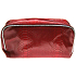 Dermacol Etue großes rot glänzendes Kunstleder mit weißer Kante 26 x 16 x 8,5 cm 1 Stück