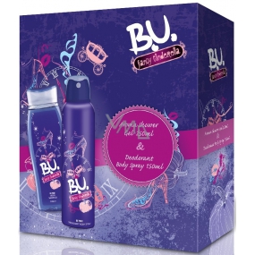 BU Fancy Cinderella Deodorant Spray 150 ml + Duschgel 250 ml, Geschenkset für Frauen