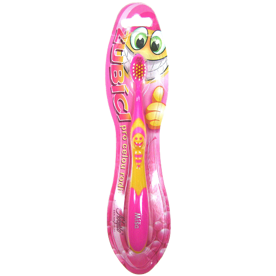 Nekupto Zubíci Zahnbürste für Kinder namens Míša soft 1 Stück