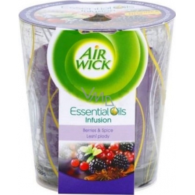 Air Wick Ätherische Öle Infusion Wildbeeren Duftkerzenglas 105 g