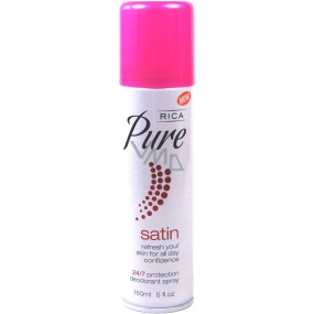 Rica Pure Satin Deodorant Spray für Frauen 150 ml