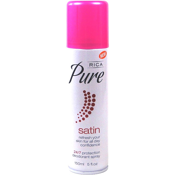 Rica Pure Satin Deodorant Spray für Frauen 150 ml