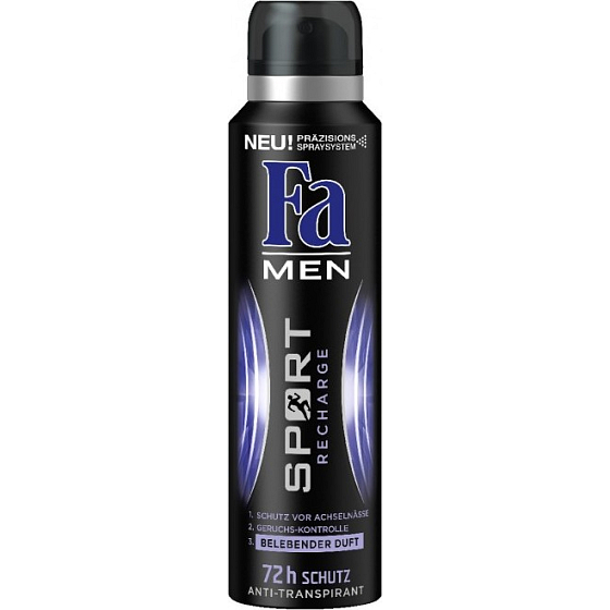 Fa Men Sport Repenge Antitranspirant Deodorant Spray für Männer 150 ml