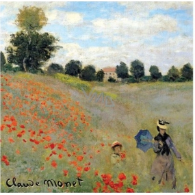 Le Blanc Les Coquelicots - Rote Frucht Claude Monet Duftbeutel 11 x 11 cm 8 g