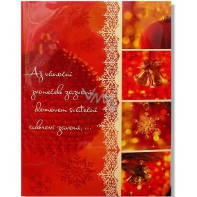 Albi-Briefumschlag Spielwünsche Wenn die Weihnachtsglocke läutet Glücksglocken Karel Gott und Darina Rolincová 14,8 x 21 cm