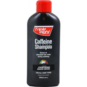 Triple Eight Caffeine Koffein-Shampoo zur Stimulierung des Haarwachstums für alle Typen 250 ml