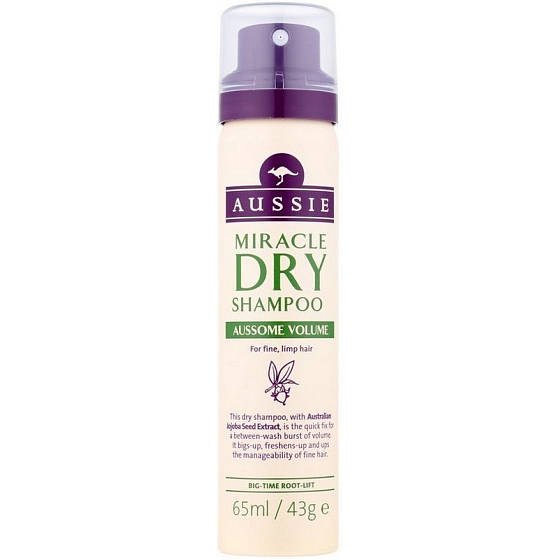 Aussie Aussome Volume Trockenshampoo für feines und wirres Haar 65 ml