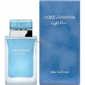 Dolce & Gabbana Hellblau Eau Intensiv parfümiertes Wasser für Frauen 50 ml