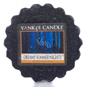 Yankee Candle Dreamy Summer Night - Sommer Nacht Duftwachs für Duftlampe 22 g