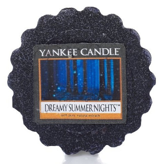 Yankee Candle Dreamy Summer Night - Sommer Nacht Duftwachs für Duftlampe 22 g