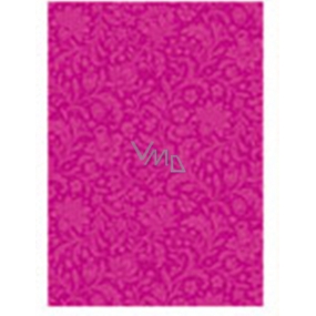 Ditipo Geschenkpapier 70 x 200 cm Pink mit Muster