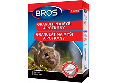 Bros Granulat gegen Mäuse und Ratten, 140 g