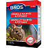 Bros Granulat gegen Mäuse und Ratten, 140 g