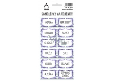 Arch Sticker Stickers Lavendel Basilikum - reine Gewürze