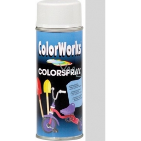 Color Works Colorspray 918516C silber glänzender Acryllack 400 ml